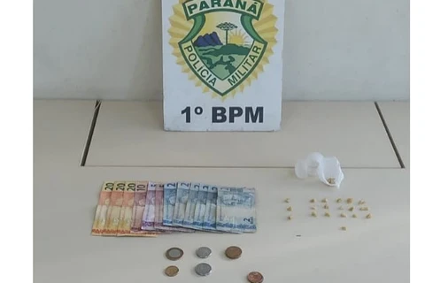 Dupla é presa suspeita de trafico no centro de PG