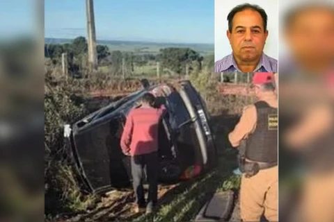 Motorista morre em acidente após ficar preso às ferragens na PR-151, em Ponta Grossa