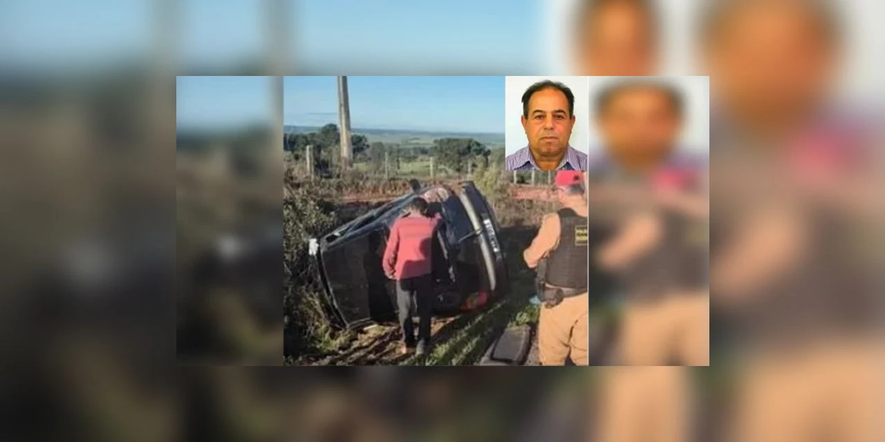 Motorista morre em acidente após ficar preso às ferragens na PR-151, em Ponta Grossa