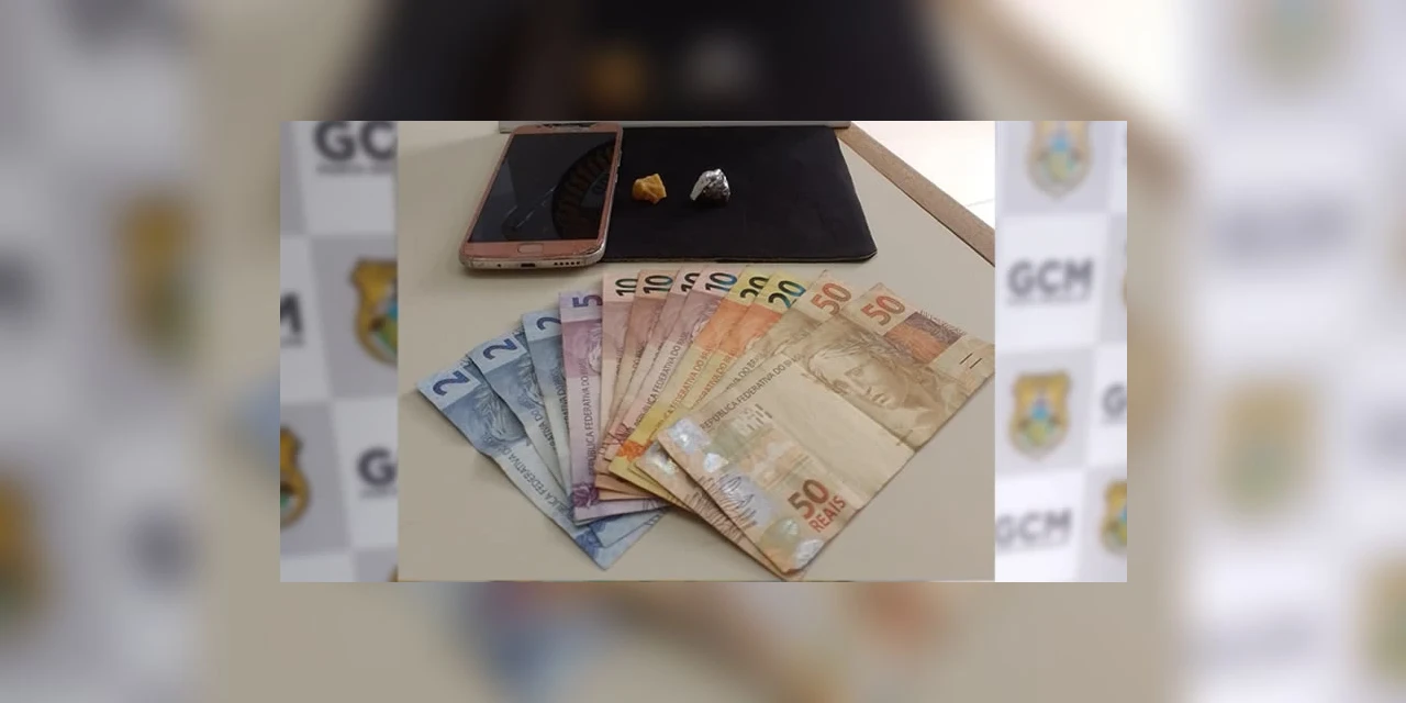 Suspeito de comercializar drogas no “Ponto Azul” é preso pela GCM