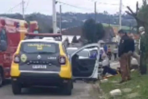 Suspeito de furto é baleado durante troca de tiros com a policia em Palmeira