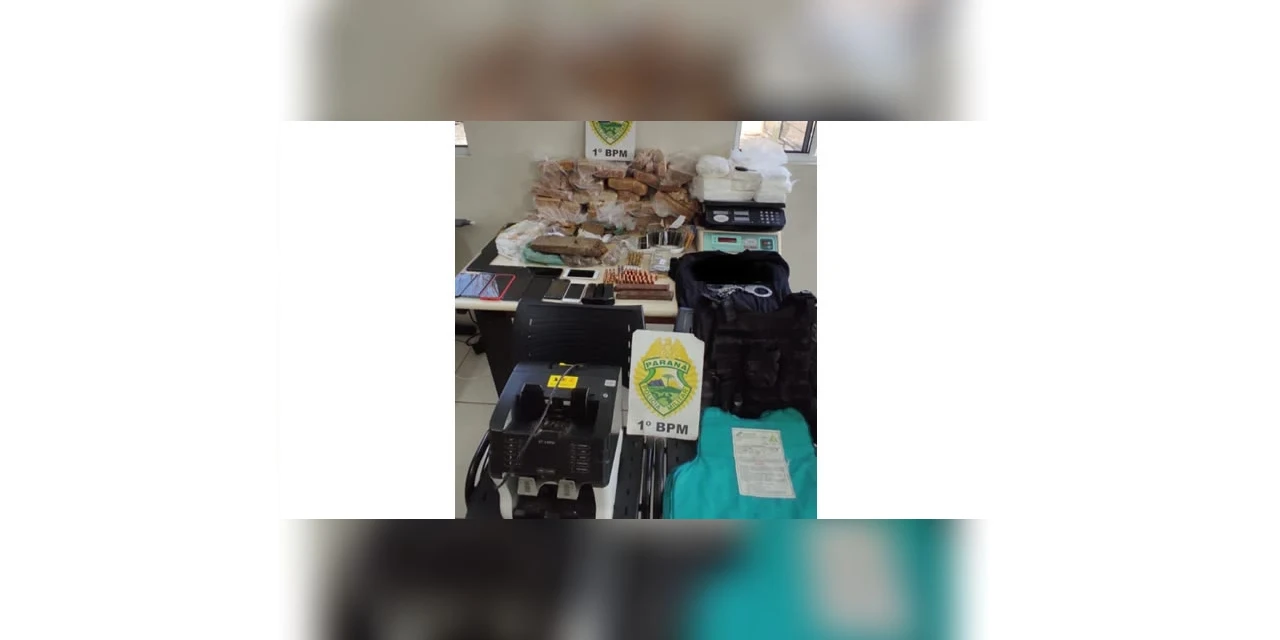 Policia prende suspeito de tráfico e fecha “Boca de Fumo”, no Cará-Cará, em PG