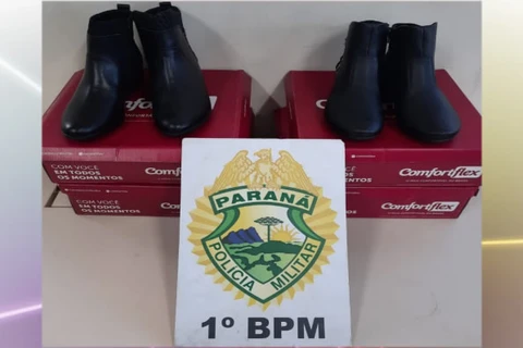 Homem é preso após furtar sapatos em loja de PG