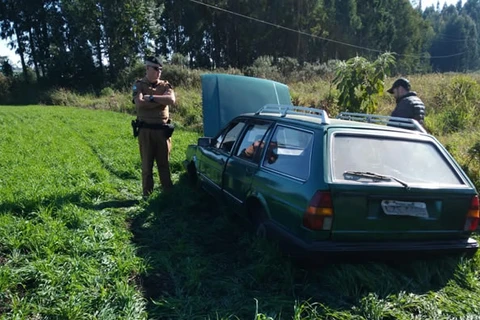 Veiculo roubado em Imbituva é encontrado depenado em Carambei