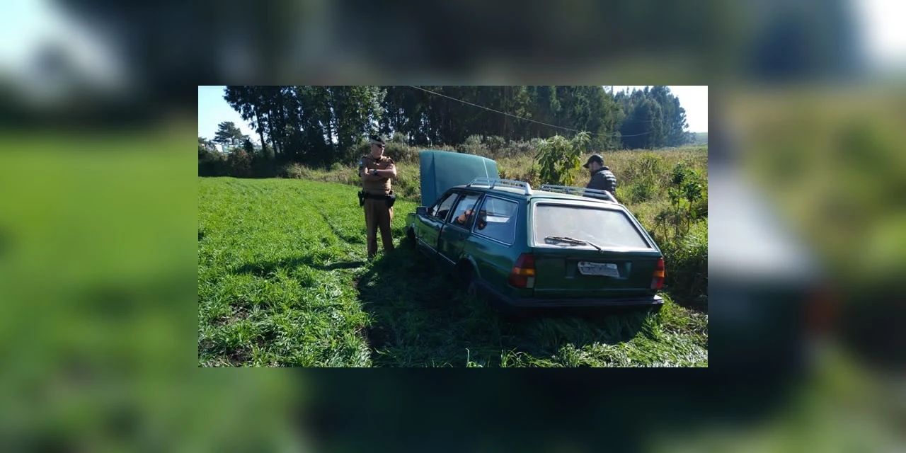 Veiculo roubado em Imbituva é encontrado depenado em Carambei