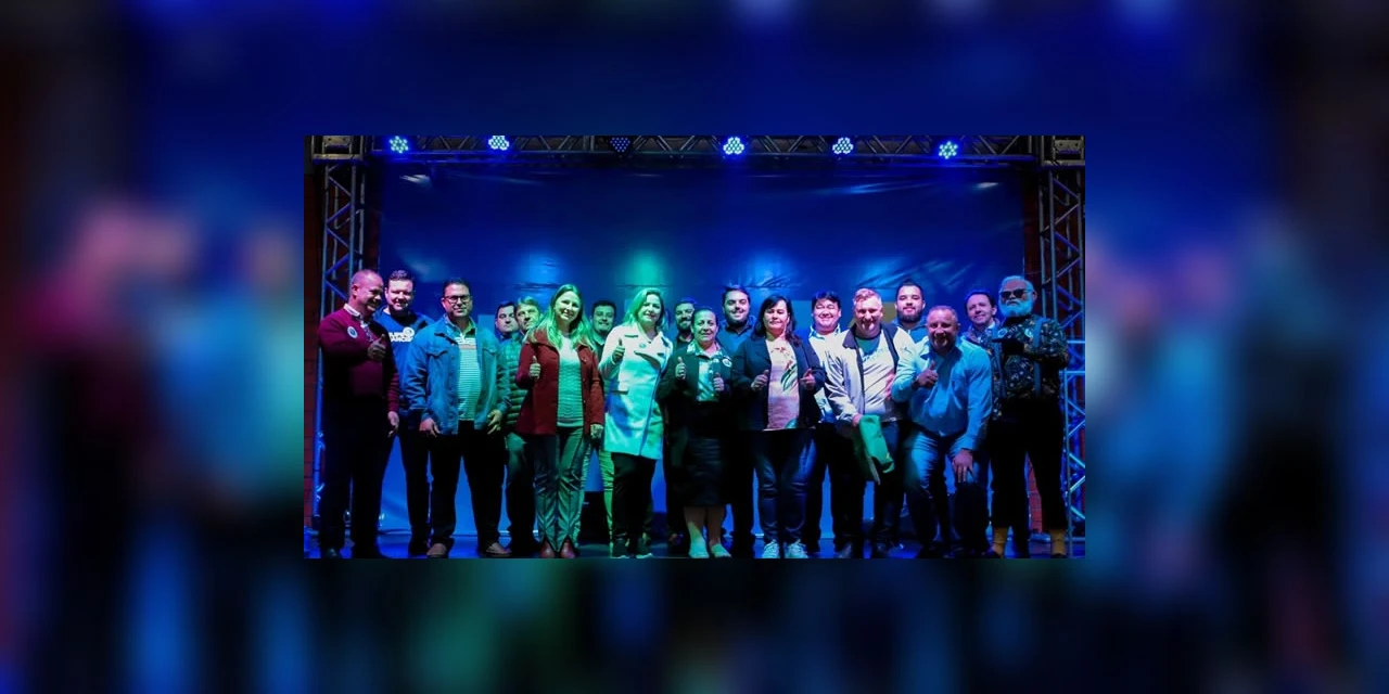 Partido União Brasil realizou lançamento regional com pré-candidatos Bacil e Francischini