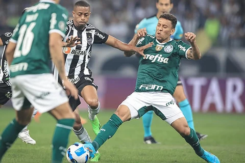 Galo e Palmeiras empataram em 2 a 2 no primeiro jogo das quartas