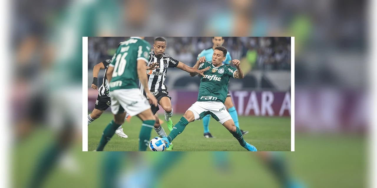 Galo e Palmeiras empataram em 2 a 2 no primeiro jogo das quartas
