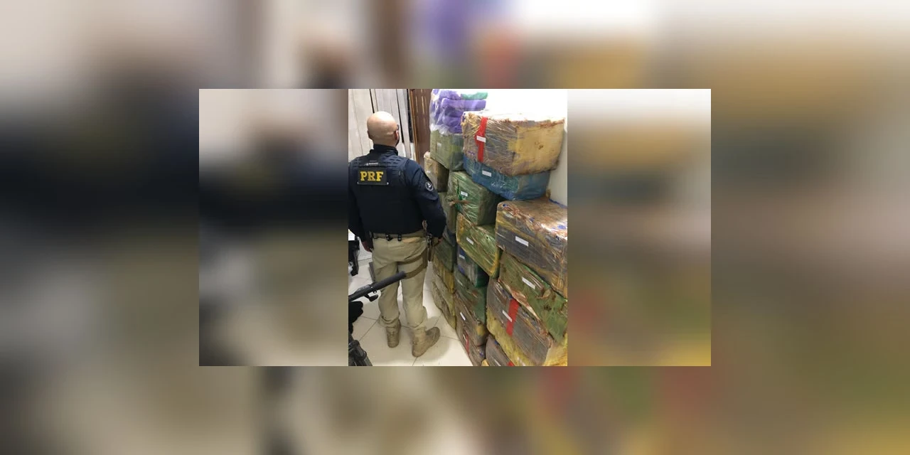 Policia apreende mais de meia tonelada de maconha proximo ao Parque de Vila Velha