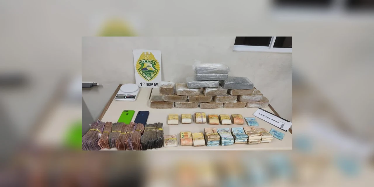 Operação "Fecha Quartel III" apreende mais de 15 KG de drogas em Castro e PG
