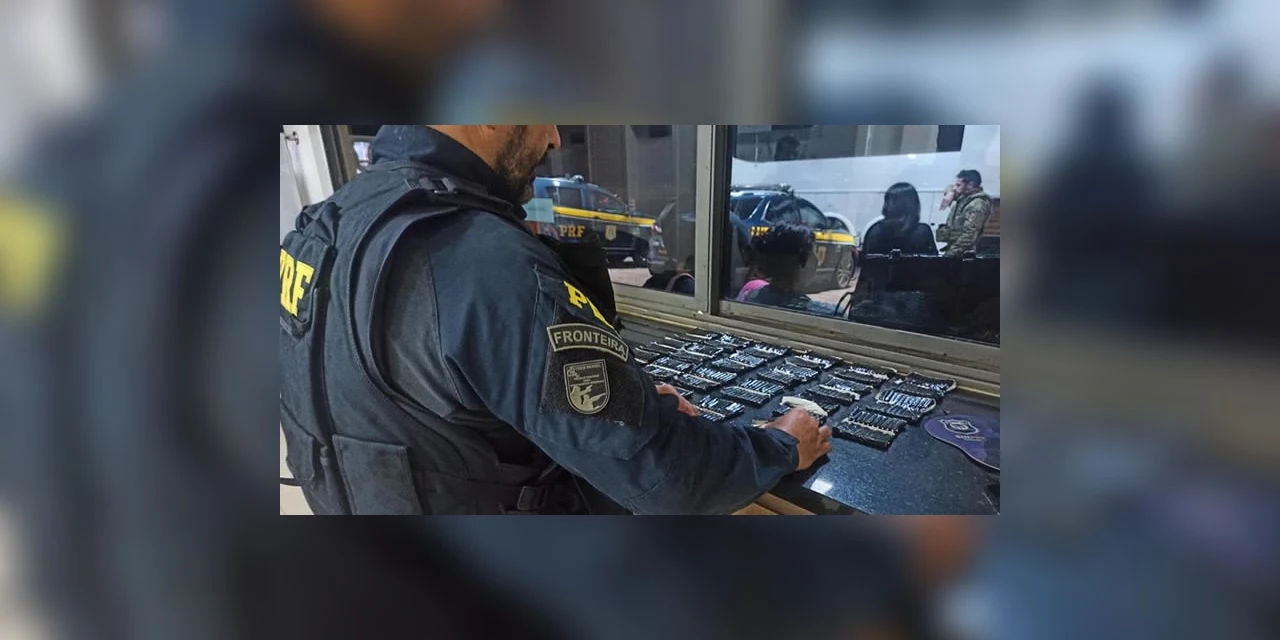 Ciclista é preso transportando munições de fuzil na BR-277