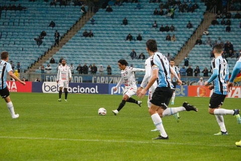 Operário leva goleada de 5 a 1 para o Grêmio pela Série B