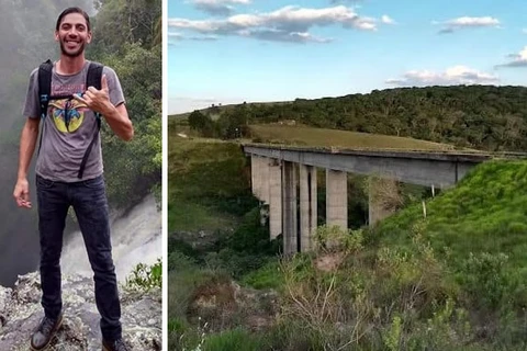 Ciclista cai de ponte e morre em Ponta Grossa