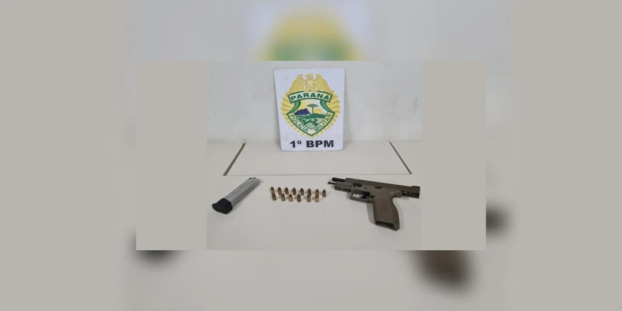 Polícia Militar apreende arma de fogo após briga generalizada em bar na Nova Rússia