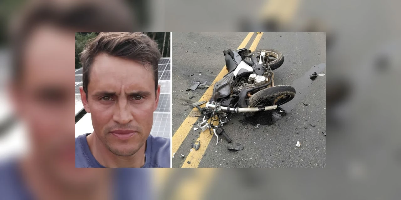Identificado motociclista morto em acidente na BR-277, em Palmeira