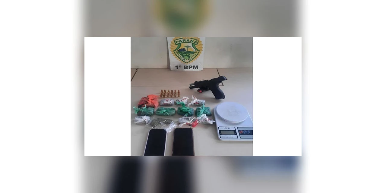 Suspeitos de furto e tráfico são presos pela policia, em bairro de PG