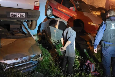 Homem é preso tentando furtar veiculo do pátio municipal em PG