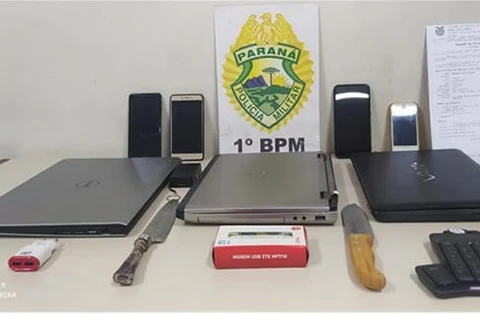 Rapaz é detido após ser flagrado furtando comércio em Ponta Grossa