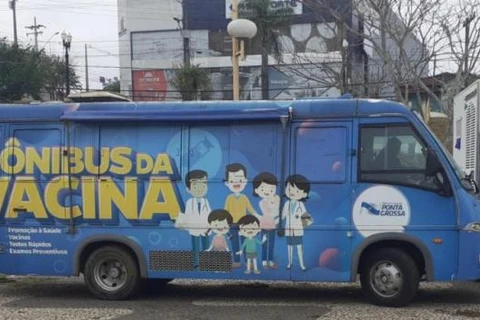 Ônibus da Vacina segue neste fim de semana na Expo&Flor