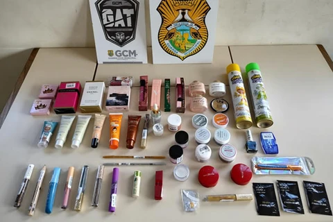 Vigilância Sanitária apreende mais de dois mil produtos falsificados e vencidos em loja de PG