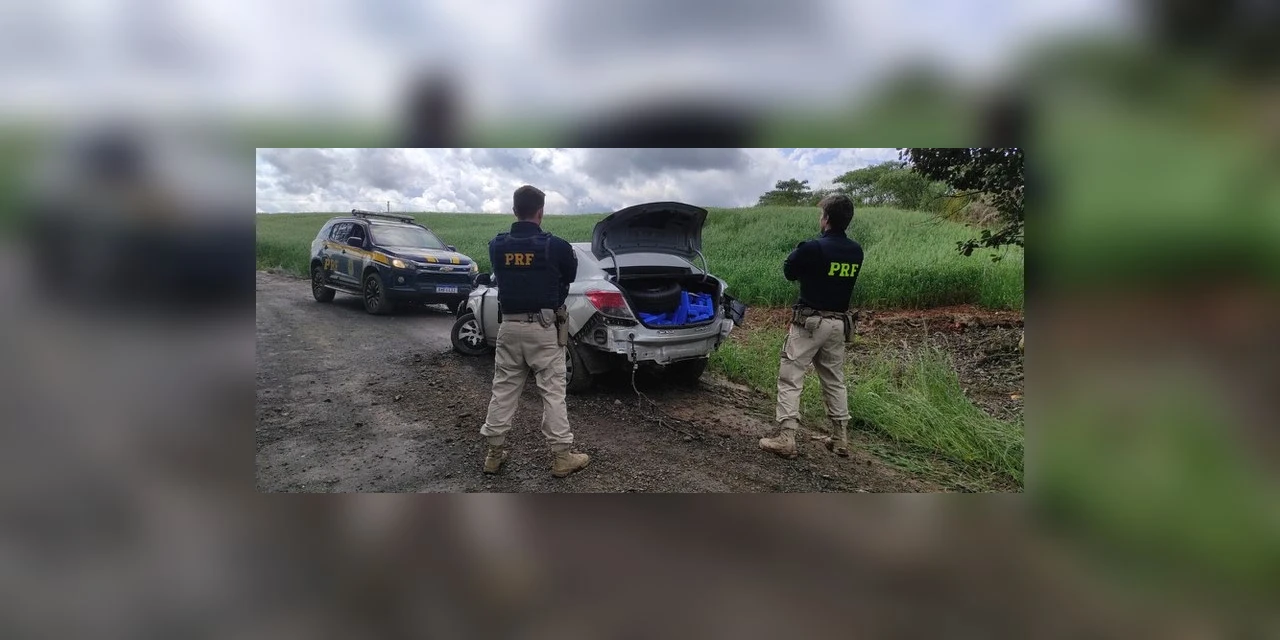PRF apreende quase 300 quilos de maconha em Prudentópolis (PR)