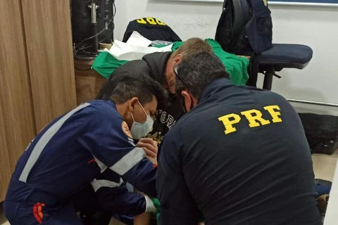 Bebê nasce em Unidade Operacional da Policia Rodoviaria Federal