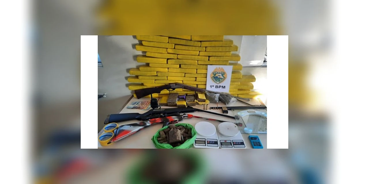 Policia apreende grande quantidade de drogas em bairro de PG