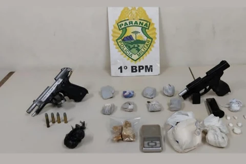 Homem é preso com drogas, armas e munições durante operção policial em PG