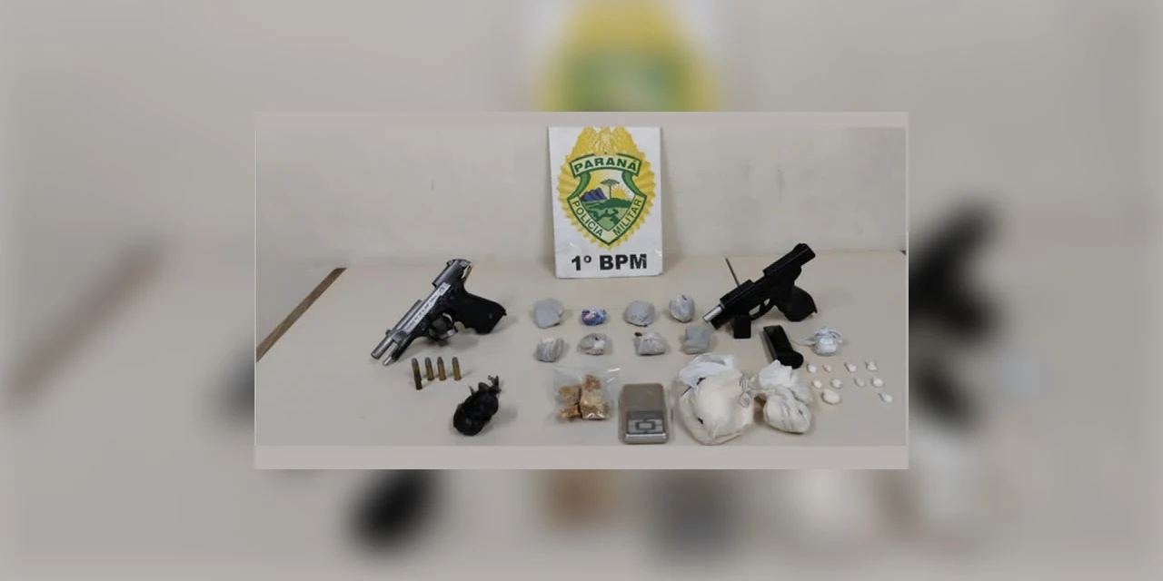 Homem é preso com drogas, armas e munições durante operção policial em PG