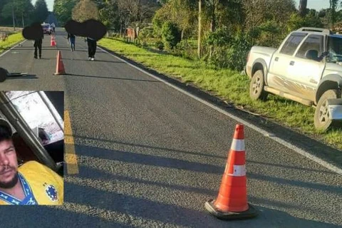 Colisão entre camionete e moto termina em morte no interior de Imbituva