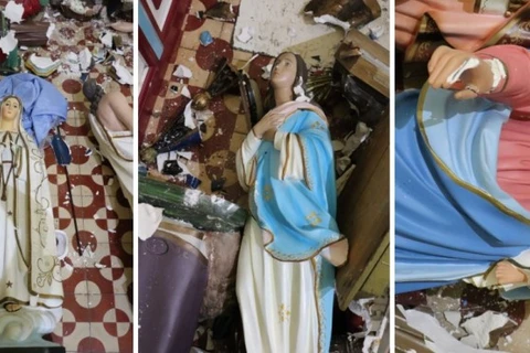 Acusado de destruir 28 imagens em igreja de São Mateus do Sul é preso pela policia