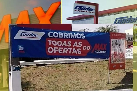 Em briga de gigantes, Condor não deixa barato e responde Max atacadista