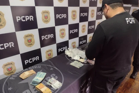 PCPR mira organização ligada à lavagem de dinheiro e tráfico de drogas em Curitiba