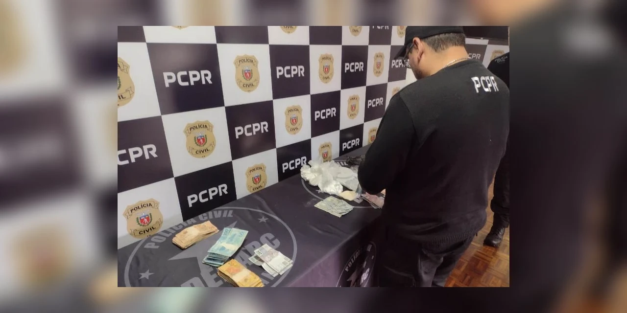 PCPR mira organização ligada à lavagem de dinheiro e tráfico de drogas em Curitiba