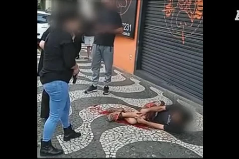 VIDEO: Homem é baleado ao tentar assaltar policial no centro de PG
