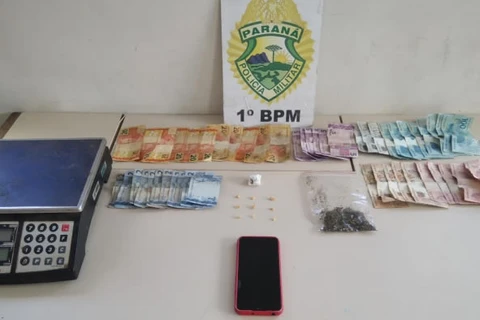 PM apreende drogas e fecha “Boca de Fumo”, em bairro de PG