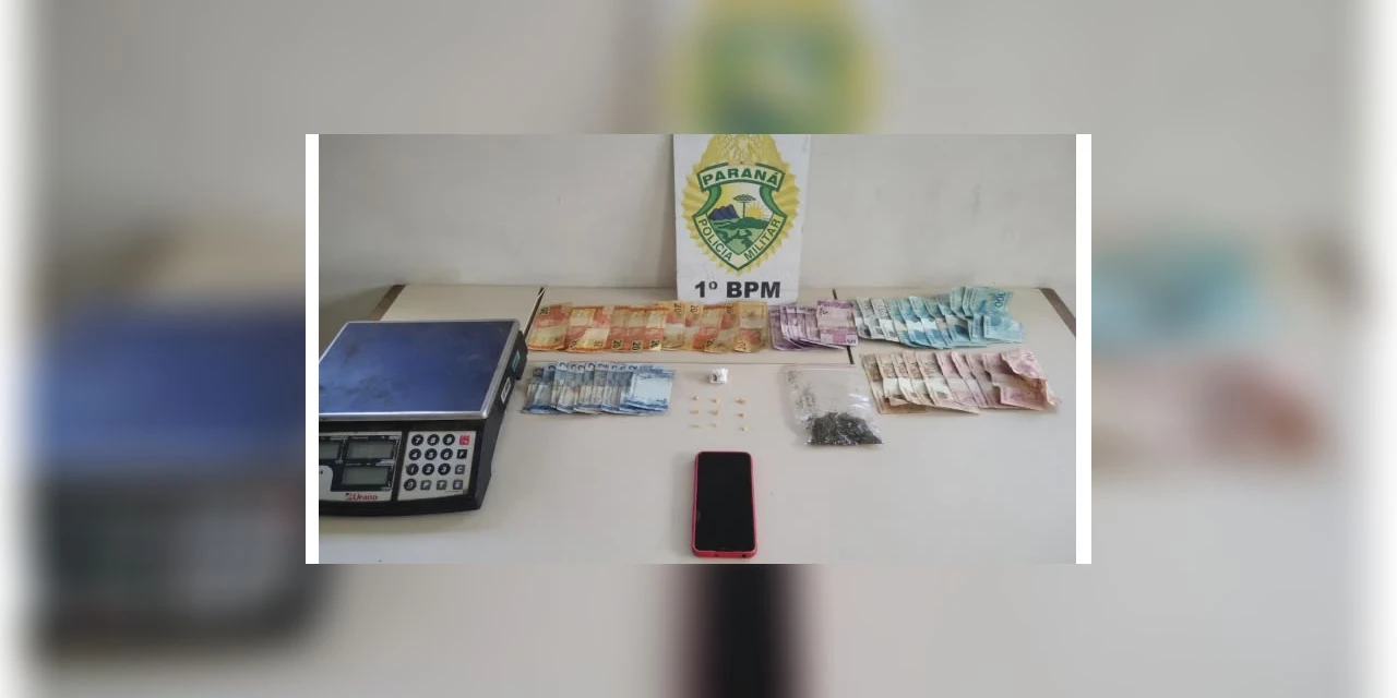 PM apreende drogas e fecha “Boca de Fumo”, em bairro de PG