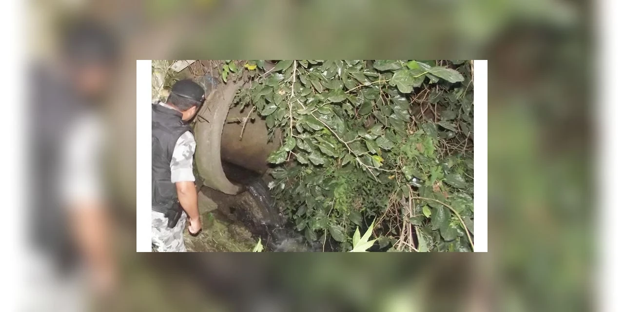 Mulher suspeita de assalto foge da policia por rede de esgoto em Ponta Grossa