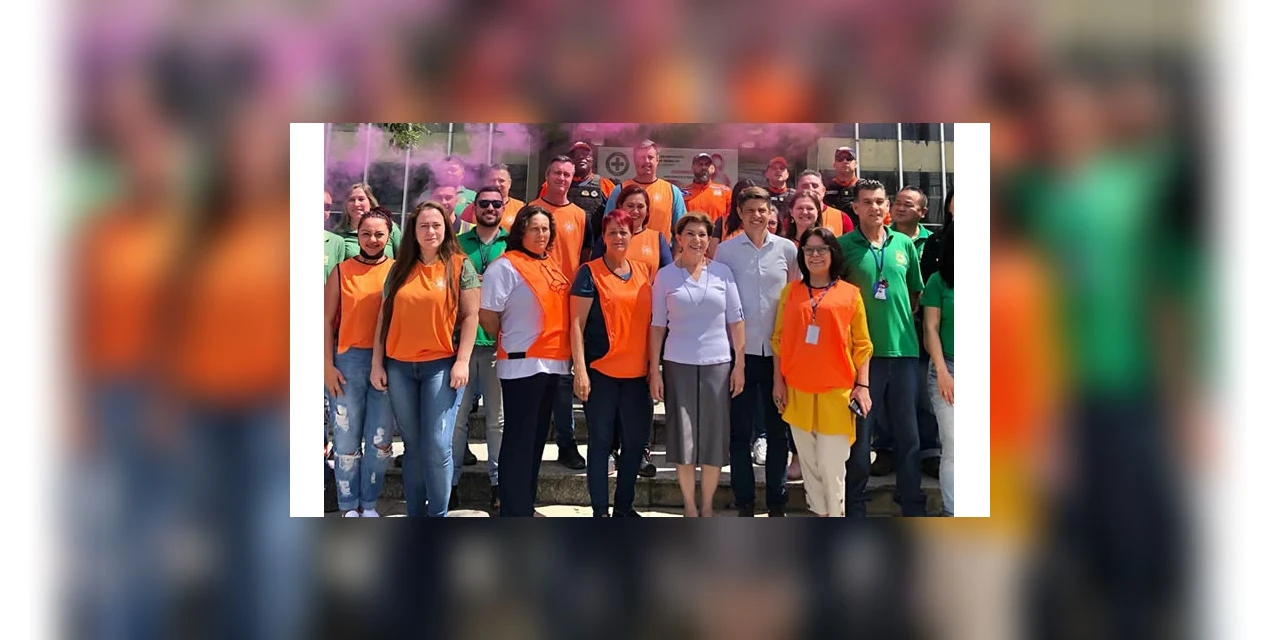 Prefeitura realiza exercício de simulação de incêndio no Paço Municipal