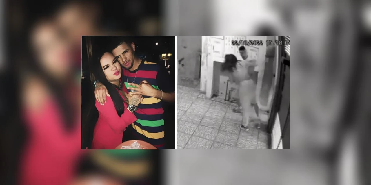 Câmera mostra marido puxando esposa pelo cabelo antes de matá-la em SP