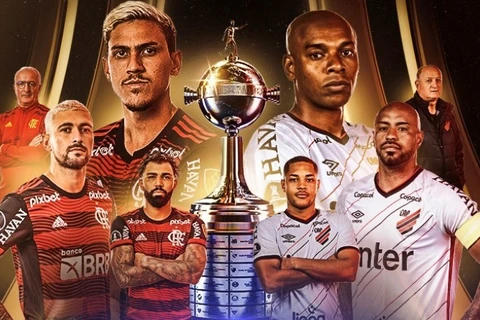 Flamengo e Athlético se enfrentam logo mais em Guaiaquil na final da Libertadores