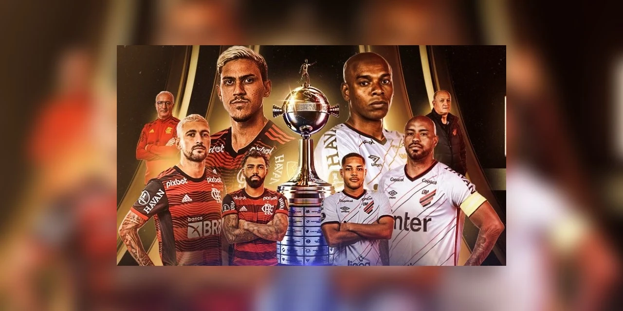 Flamengo e Athlético se enfrentam logo mais em Guaiaquil na final da Libertadores
