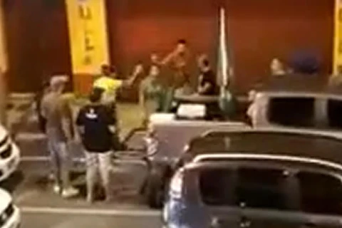 VIDEO: Avenida Vicente Machado é palco de confusão e briga após resultado das eleições