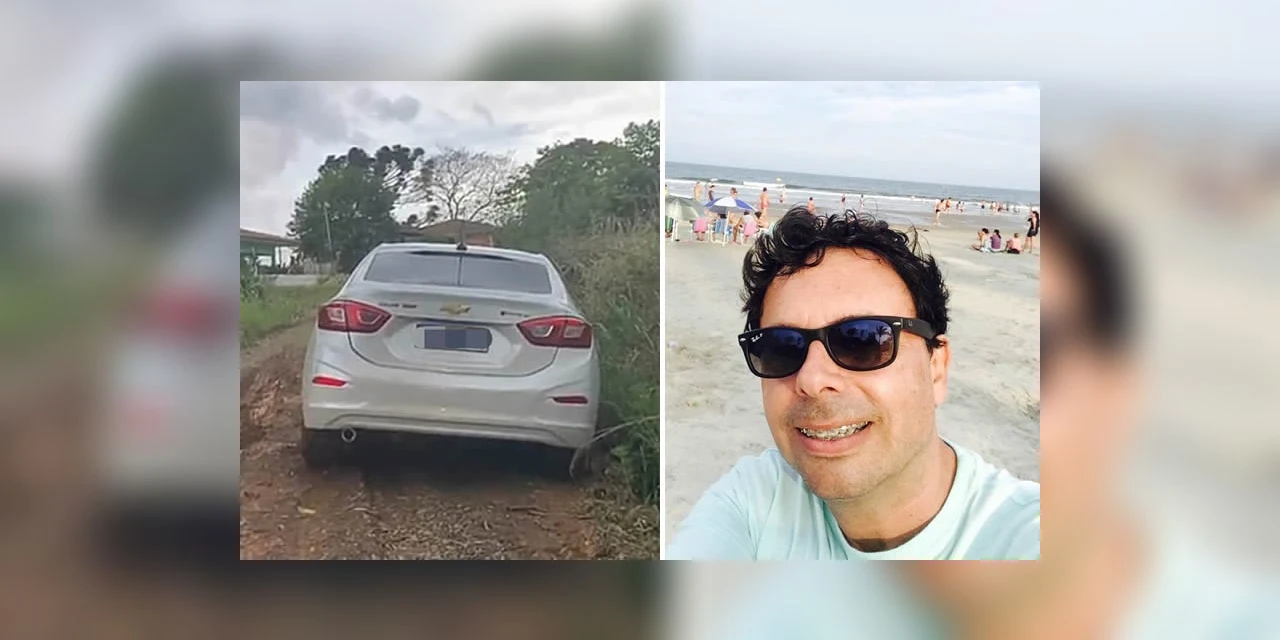 Veiculo de homem acusado de matar a ex-mulher a tiros na frente dos filhos é encontrado em Guamiranga