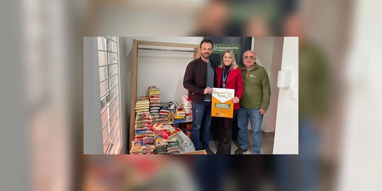 Soul Vila Velha entrega 350 kg de alimentos para Campanha PG sem Fome