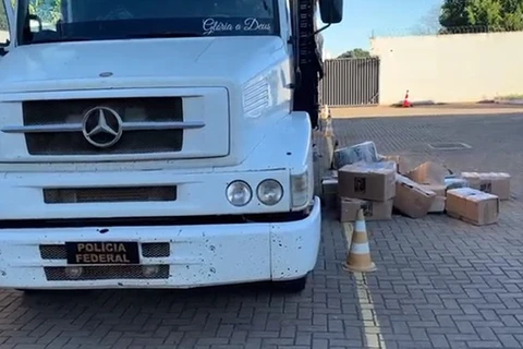 Operação da PF combate tráfico internacional de drogas no Paraná