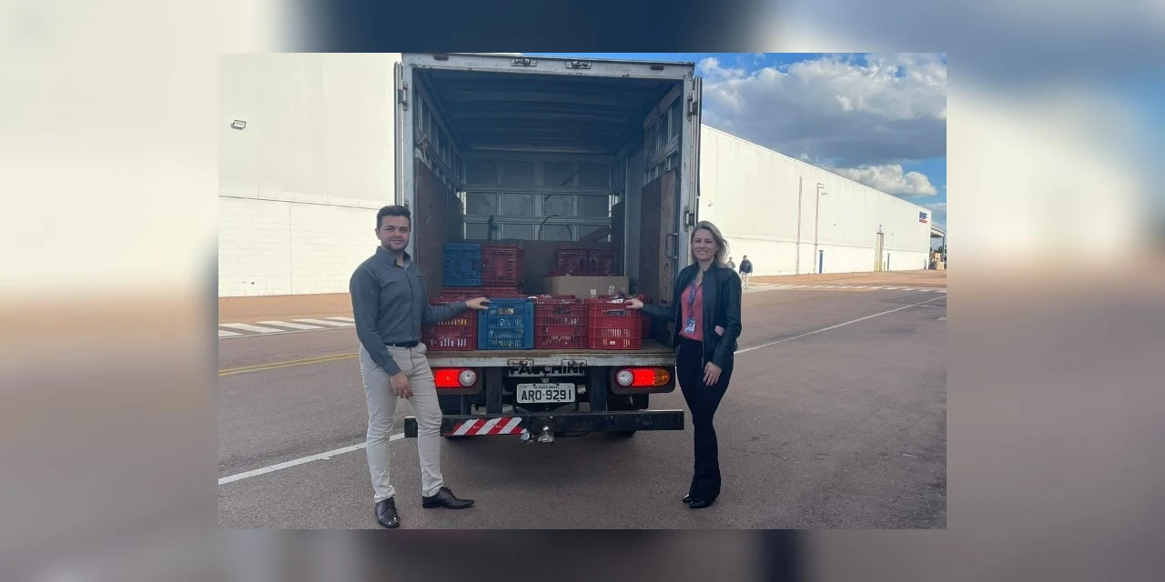 DAF Caminhões doa mais de 300 kg de alimentos, através do Programa Selo Social