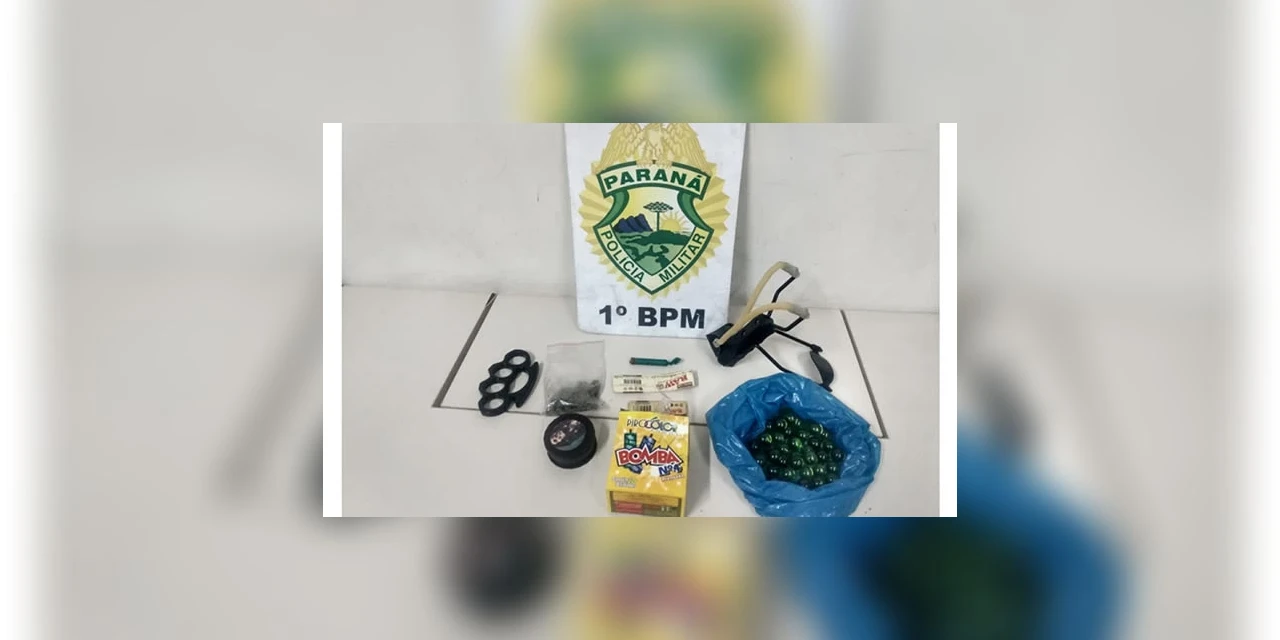 Bomba é atirada em manifestantes no centro de PG; suspeitos foram presos