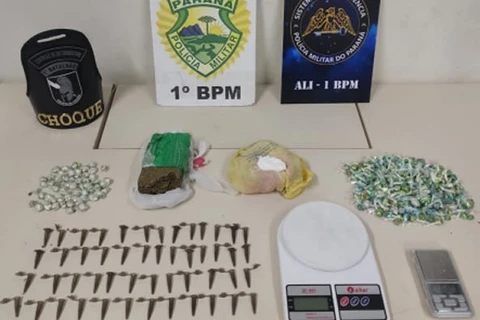 Homem suspeito de tráfico é detido com motocicleta roubada, no Contorno, em PG