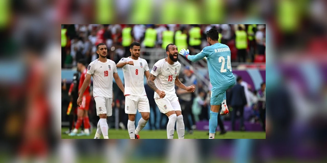 Irã vence País de Gales por 2 a 0 nos acréscimos